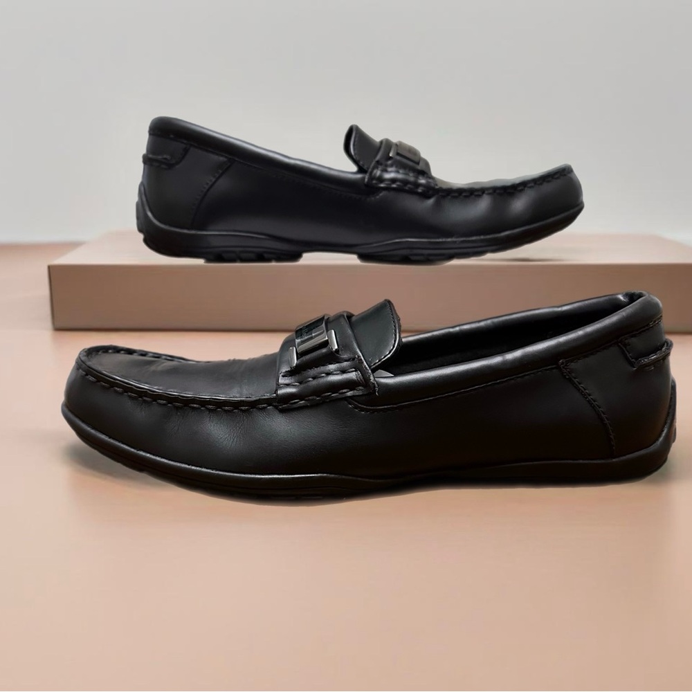 Calvin Klein Men’s Driving Style Loafers-Black-Sz 8